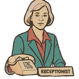 Busy Receptionist