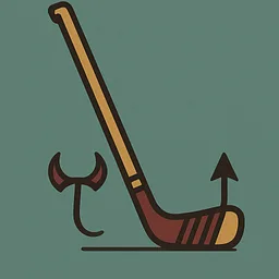 Pitch the hockey stick