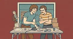 Two Guys in a Garage